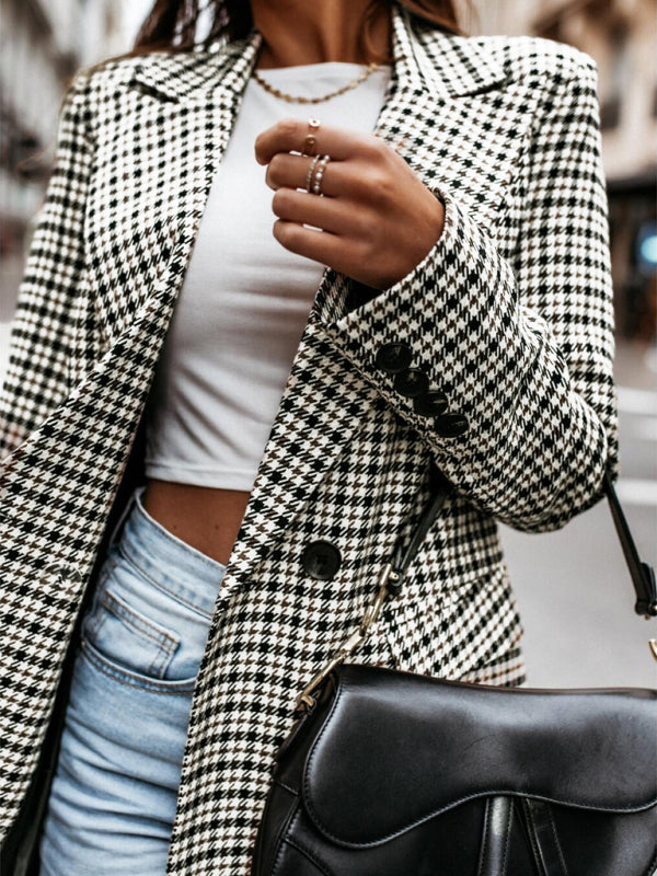 London Plaid Coat