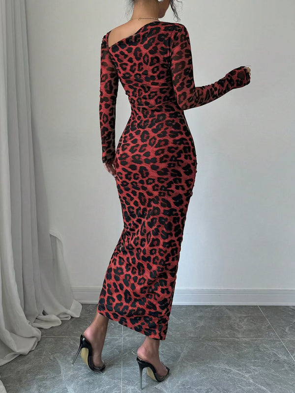 Wild Leopard Maxi Dress