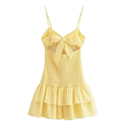 Daytime Bows Mini Dress